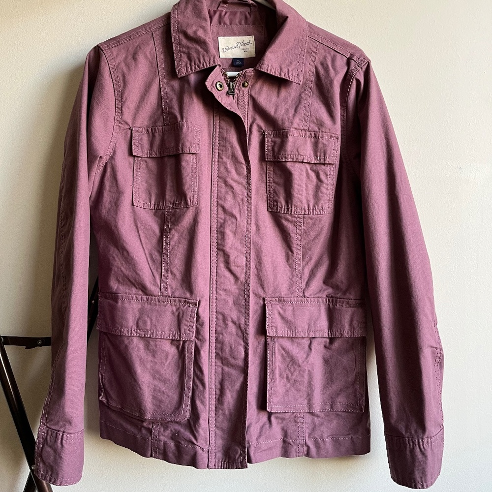 Universal Thread Anorak Jacket, Mauve, Size Xs - image 1